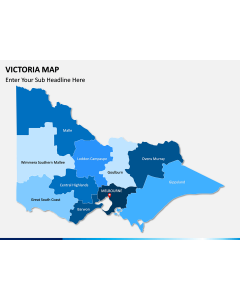 Victoria Map PPT Slide 1
