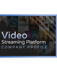 Video Streaming Platform Company Profile PPT Thumbnail