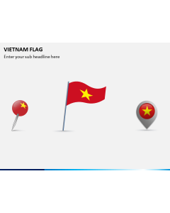 Vietnam Flag PPT Slide 1