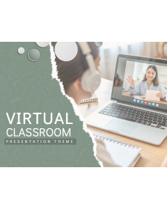 Virtual Classroom Theme PPT Thumbnail