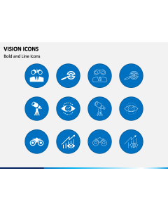 Vision Icons PPT Slide 1