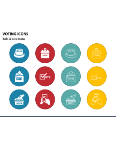 Voting Icons PPT Slide 1