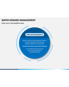 Water Demand Management PPT Slide 1