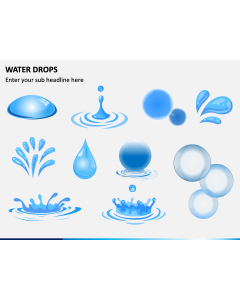 Water Drops PPT Slide 1