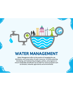 Water Management PPT Slide 1