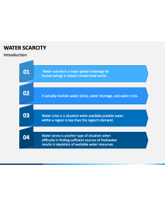 Water Scarcity Slide 1