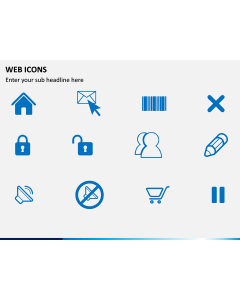 Web Icons PPT slide 1