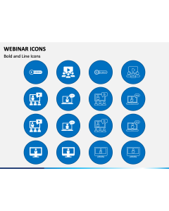 Webinar Icons PPT Slide 1
