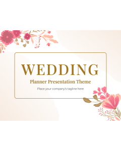 Wedding Planner Presentation PPT Slide 1