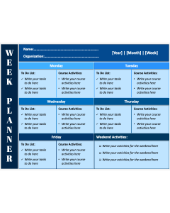 Weekly Planner Slide 1