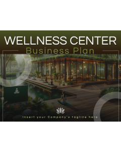 Wellness Center Business Plan PPT Thumbnail