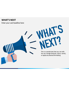 What's Next PPT Slide 1