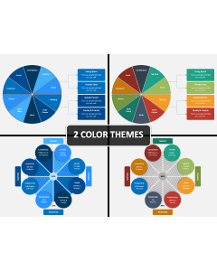 Wheel of Life PPT Cover Slide