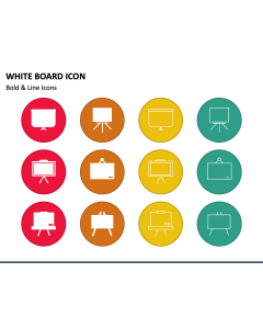 Whiteboard Icons PPT Slide 1