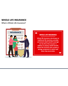 Whole Life Insurance PPT Slide 1