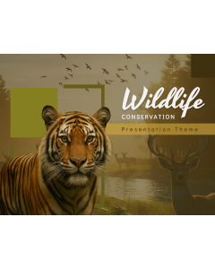 Wildlife Conservation Theme PPT Thumbnail