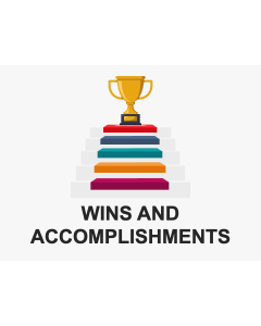 Wins and Accomplishments PowerPoint and Google Slides Template