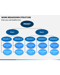 Work Breakdown Structure PPT Slide 1