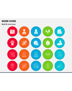 Work Icons PPT Slide 1