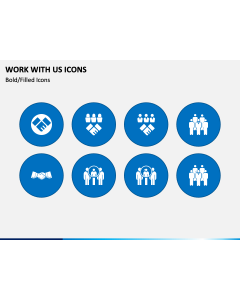 Work With Us Icons PPT Slide 1