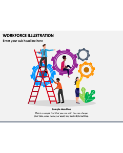 Workforce Illustration PPT Slide 1