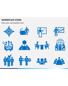 Workplace Icons PPT slide 1