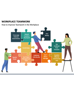 Workplace Teamwork PPT Slide 1