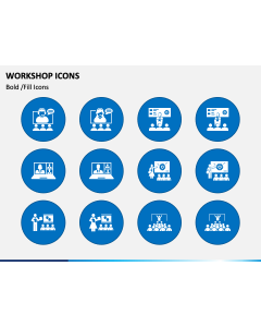Workshop Icons PPT Slide 1