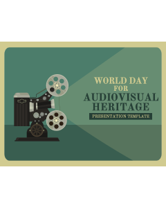 World Day for Audiovisual Heritage PPT Slide 1