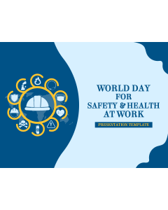 World Day for Safety and Health at Work PPT Slide 1