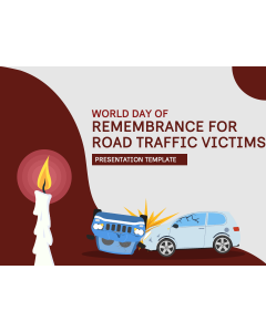 World Day of Remembrance for Road Traffic Victims PPT Slide 1