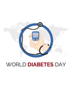 World Diabetes Day PPT Slide 1