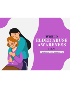 World Elder Abuse Awareness Day PPT Slide 1