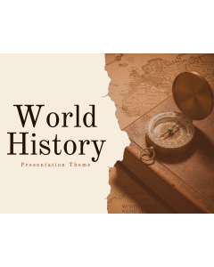 World History Theme PPT Thumbnail