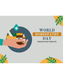 World Homeopathy Day PPT Slide 1