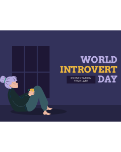 World Introvert Day PPT Slide 1