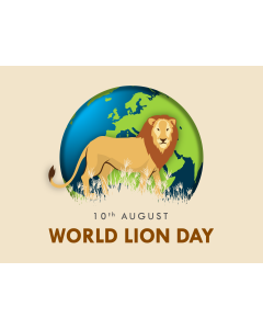 World Lion Day PPT Slide 1