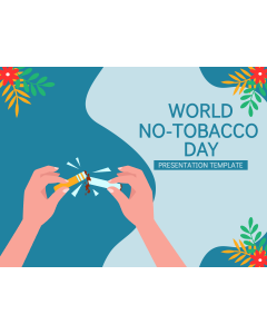 World No-Tobacco Day PPT Slide 1
