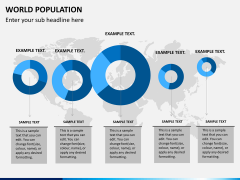 World population PPT slide 1