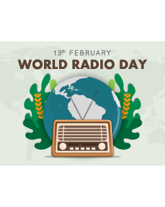 World Radio Day PPT Slide 1