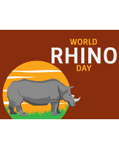 World Rhino Day PPT Slide 1