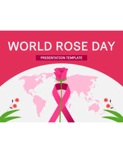 World Rose Day PPT Slide 1