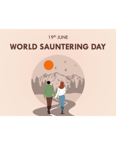 World Sauntering Day PPT Slide 1
