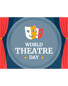 World Theatre Day! PPT Slide 1
