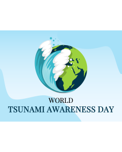 World Tsunami Awareness Day PPT Slide 1