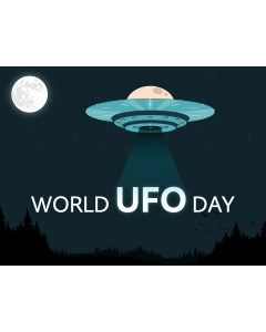 World UFO Day PPT Slide 1