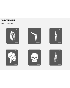 X Ray Icons PPT Slide 1