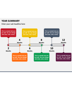 Year Summary PPT Slide 1