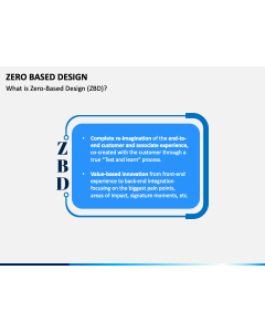 Zero Based Design PPT Slide 1