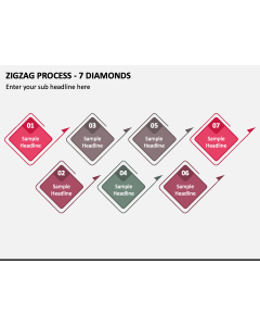 Zigzag Process - 7 Diamonds PPT Slide 1